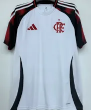 2025/26 Flamengo 1:1 Quality Away White Fans Soccer Jersey