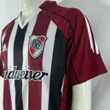 2005/06 River Plate Third Black Retro Fans Soccer Jersey