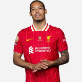 CHAMPIONS 24/25 LFC 1:1 Quality Home Fans Soccer Jersey 2024/25  ★★带胸前小章