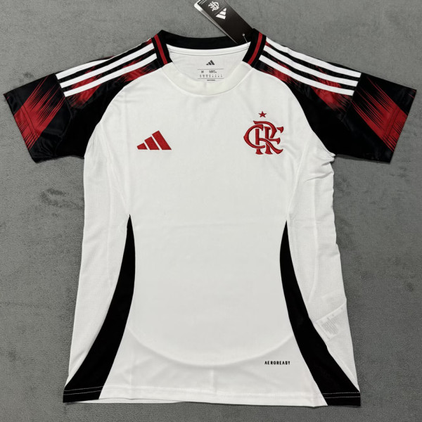 2025/26 Flamengo Away White Women Soccer Jersey 女