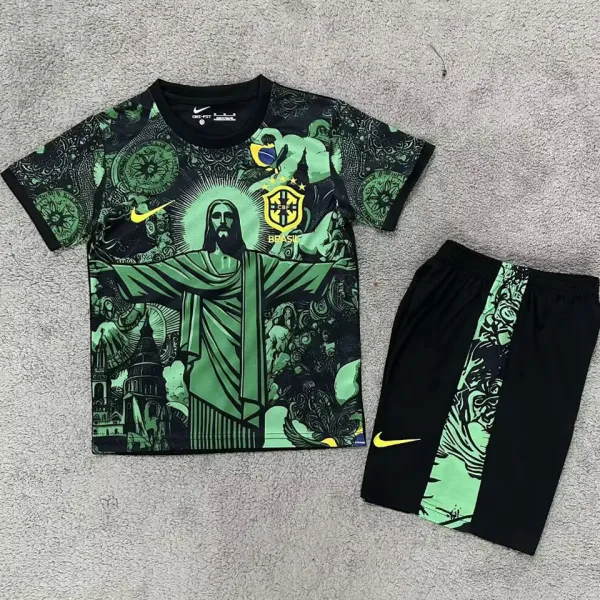2025/26 Brazil Special Edition Kids Soccer Jersey