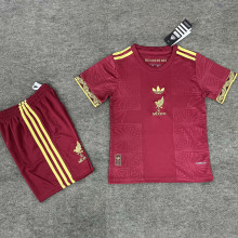 2025 Mexico Red Special Edition México de Oro Kids Soccer Jersey