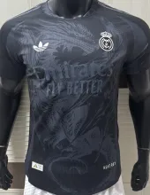 2025/26 RM Black Special Edition Player Version Soccer Jersey