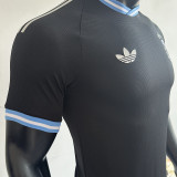 2025/26 Argentina Away Black Player Version Jersey