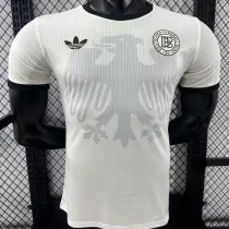 2025 Germany 125Th Special Edition White Player Version Jersey 胸前有暗纹