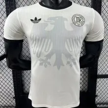 2025 Germany 125Th Special Edition White Player Version Jersey 胸前有暗纹