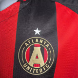 2025/26 Atlanta United Home Red Black Player Version Soccer Jersey