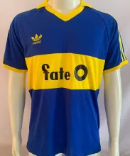 1986/1988 Boca Home Blue Retro Soccer Jersey