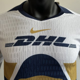 2025/26 Pumas UNAM Home White Player Version Soccer Jersey