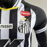 2025/26 Santos Away Player Version Soccer Jersey 带全广告