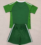 2025/26 Argentina Green Goalkeeper Kids Soccer Jersey 阿根~