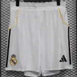 2025/26 RM Home White Player Version Shorts Pants 球员版