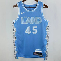 2025/26 Cleveland MITCHELL #45 Blue City Edition NBA Jerseys