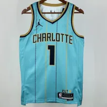 2025/26 Hornets BALL #1 Blue City Edition NBA Jerseys