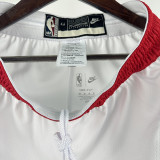 2025/26 Warriors White Retro NBA  Pants