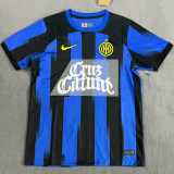 2023/24 In Milan Home Fans Soccer Jersey 带前后广告