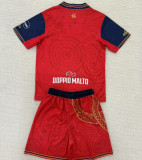 2025 Cagliari Special Edition Kids Soccer Jersey 卡利亚里