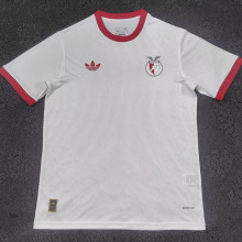 2025/26 Benfica White Retro Style Soccer Jersey