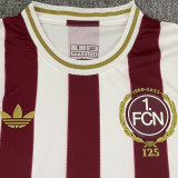 2025/26 1. FC Nürnberg 125TH Fans Soccer Jersey  纽伦堡