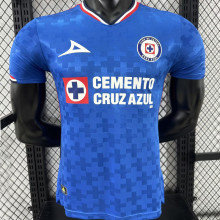 2025/26 Cruz Azul Home Blue Player Soccer Jersey
