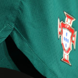 2025/26 Portugal Home Red Player Version Shorts Pants 球员版