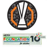 UEFA Europa League Patch 2025/26 欧联章+ 10周年公平条 (You can buy it Or tell me to print it on the Jersey )