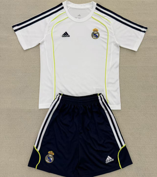 2025/26 RM White Kids Soccer Jersey