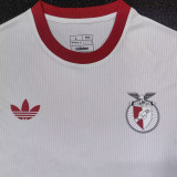 2025/26 Benfica White Retro Style Soccer Jersey
