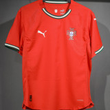 2025/26 Portugal Home Red Player Version Soccer Jersey