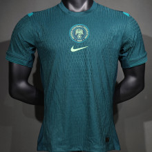 2025/26 Nigeria Away Green Player Version Soccer Jersey
