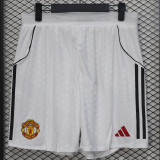 2025/26 M Utd White Player Version Shorts Pants 球员版
