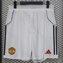 2025/26 M Utd White Player Version Shorts Pants 球员版