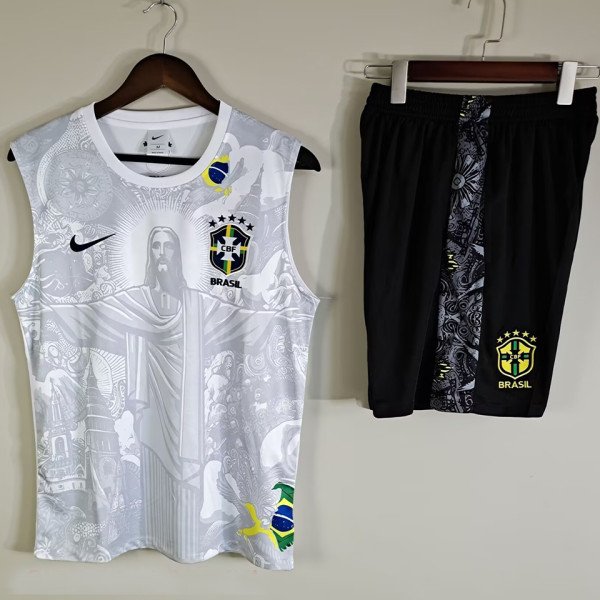 2025/26 Brazil Vest Training Jersey (A Set)
