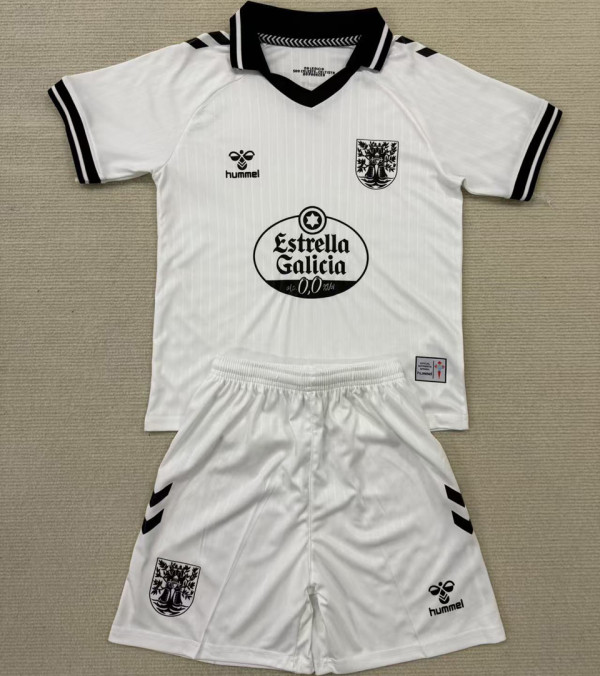 2025 Celta 100th Anniversary Edition White Kids Soccer Jersey