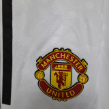 2025/26 M Utd White Player Version Shorts Pants 球员版