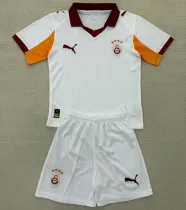2025/26 Galatasaray Away White Kids Soccer Jersey