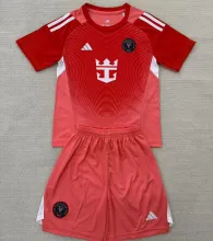 2025/26 Inter Miami Goalkeeper Kids Soccer Jersey