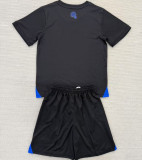 2025/26 EL Salvador Third Black Kids Soccer Jersey 萨尔瓦多