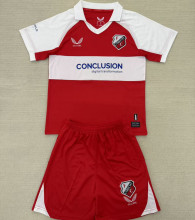 2025 Utrecht Red Kids Soccer Jersey