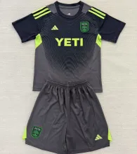 2025/26 Austin FC Goalkeeper Kids Soccer Jersey