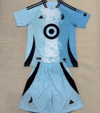 2025/26 Minnesota United Away Kids Soccer Jersey 明尼苏达联