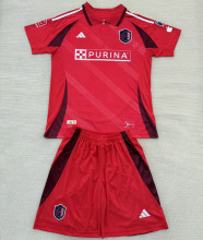2025/26 St.Louis City SC Home Kids Soccer Jersey 圣路易斯城