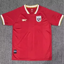 2025/26 Panama Home Red Fans Soccer Jersey