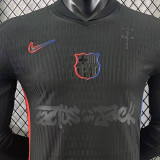 2024/25 BA x Travis Scott Away Player Version Long Sleeve Soccer Jersey 长袖 球员版 胸前 新 广告