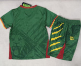 2025/26 Cameroon Home Green Kids Soccer Jersey