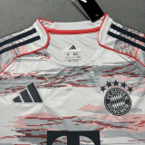 Müller # 25 BFC Away Fans Soccer Jersey 2025/26 纪念版号码