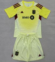 2025/26 LA Galaxy Goalkeepe Kids Soccer Jersey