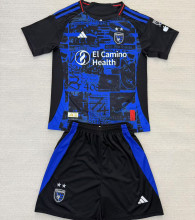 2025/26 SJ Earthquakes Home Kids Soccer Jersey 圣何塞地震