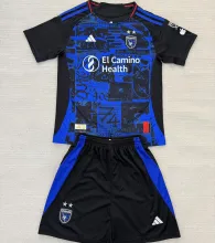 2025/26 SJ Earthquakes Home Kids Soccer Jersey 圣何塞地震