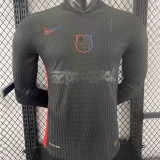 2024/25 BA x Travis Scott Away Player Version Long Sleeve Soccer Jersey 长袖 球员版 胸前 新 广告